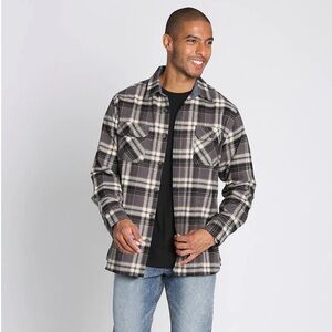 Jachs Heritage Flannel Mens Size Large Gray, Tan, Black and Cream